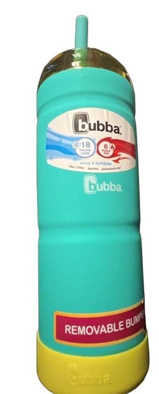 Bubba Envy S Insulated Stainless Steel Tumbler with Straw, 24 oz, Island Teal